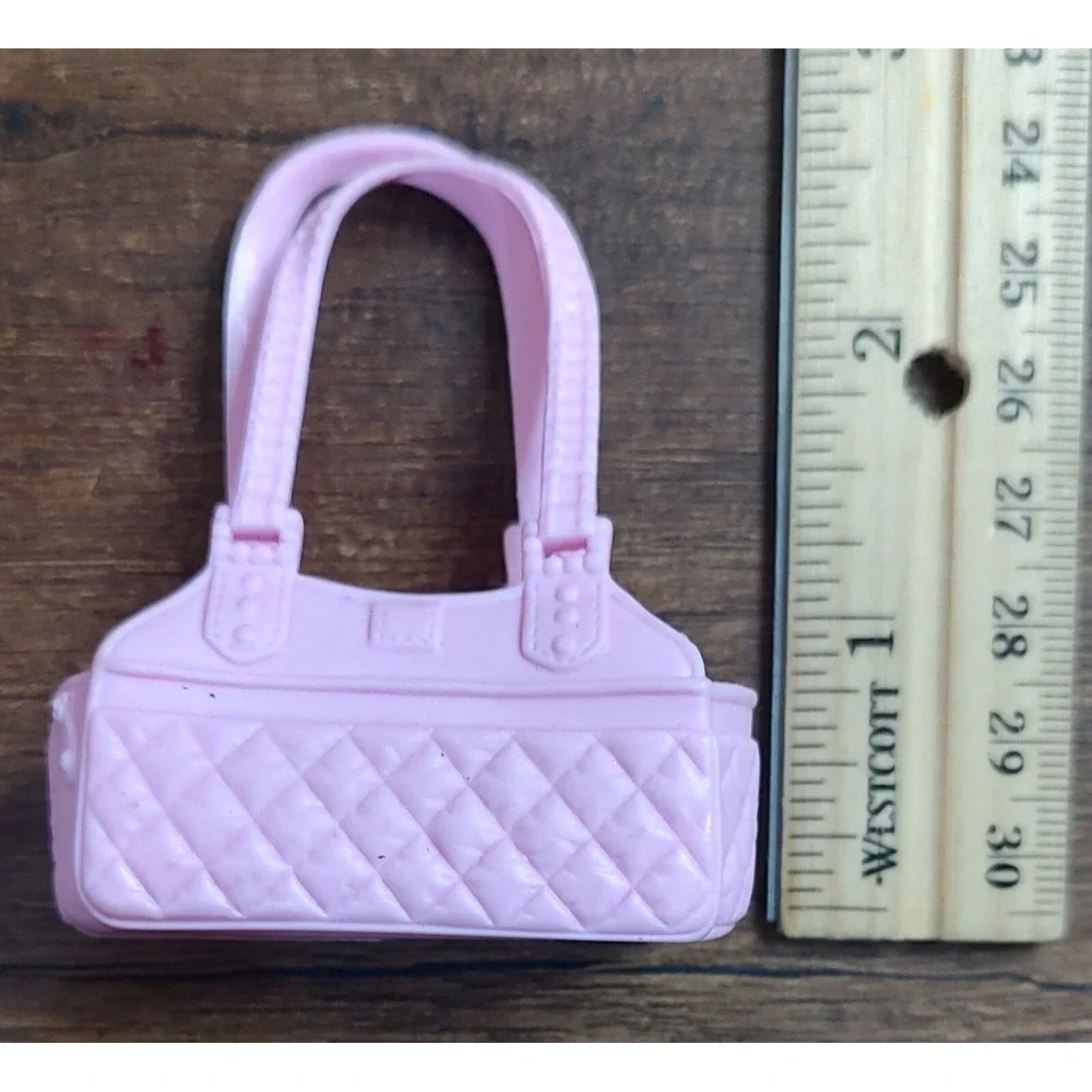 Pink Barbie Dog Carrier Doll Pet Shoulder Bag Purse Puppy Mattel Accessory Z4
